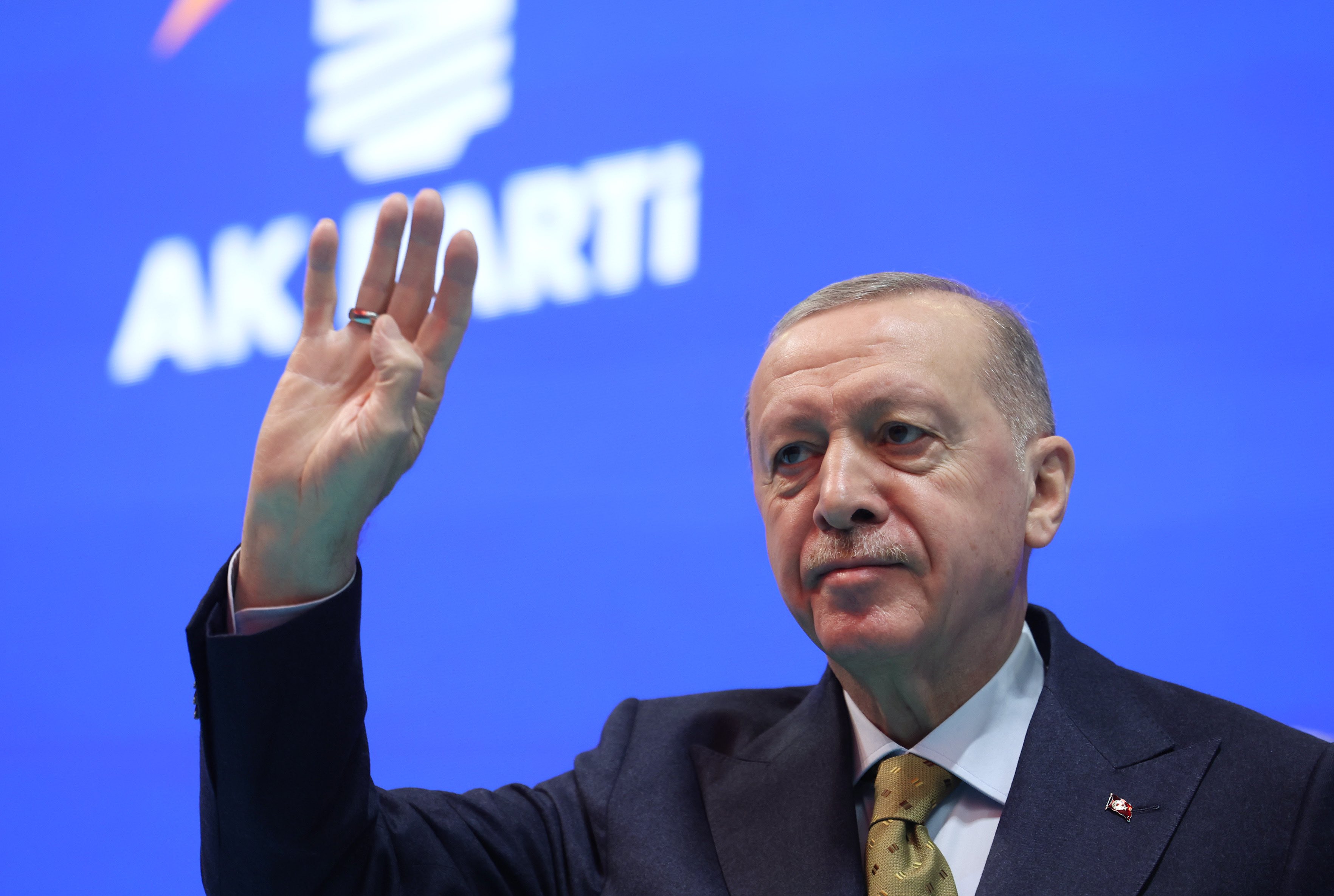 Cumhurbaşkanı Erdoğan, AK Parti Genel Başkanlığına yeniden seçildi