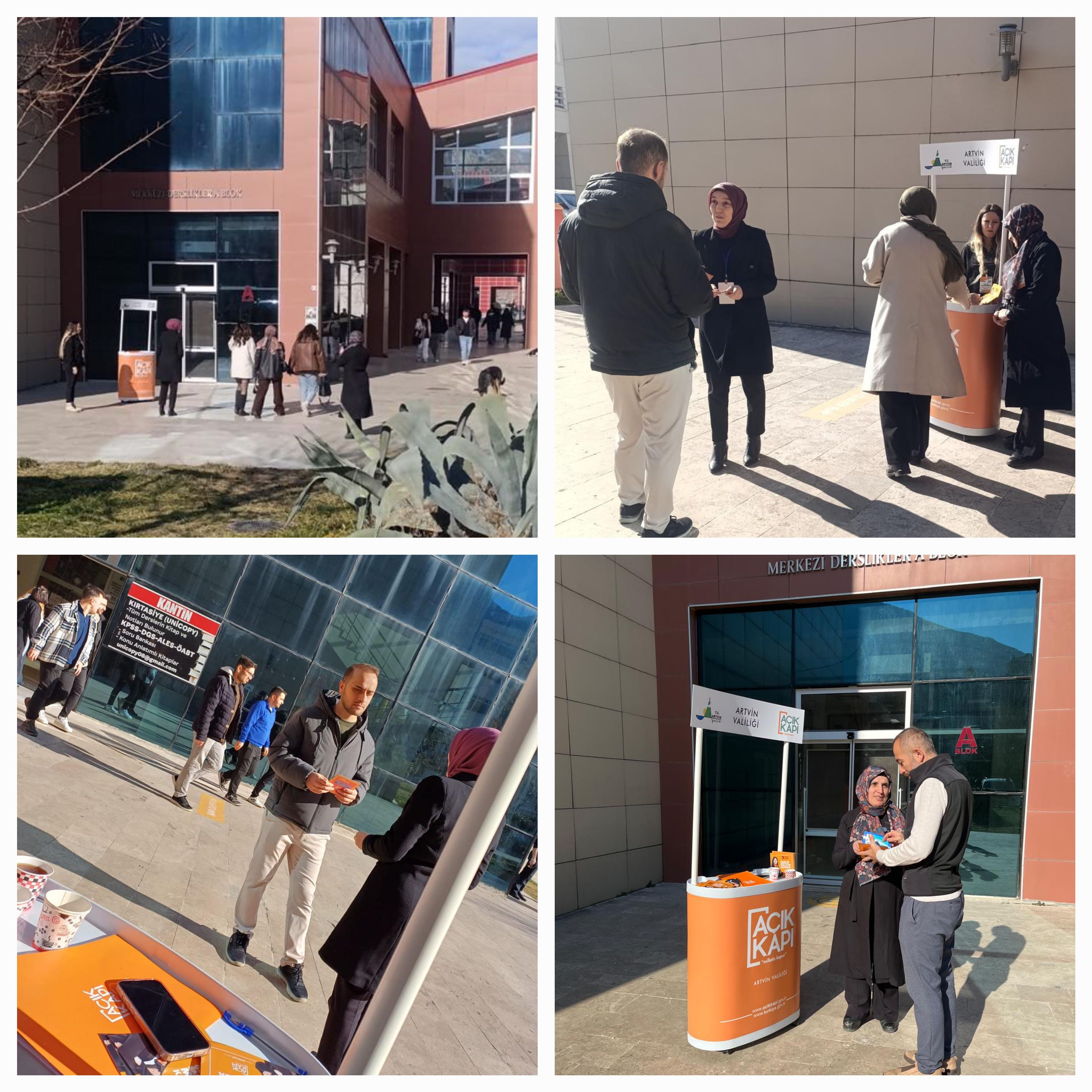 Artvin’de öğrencilere “Açık Kapı Projesi” tanıtıldı