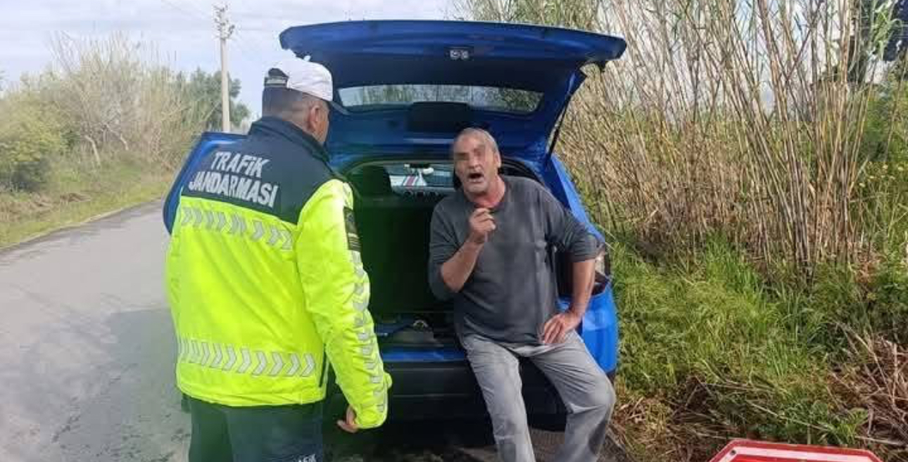 Antalya’da alkollü sürücü hem kaza yaptı hem küfür etti