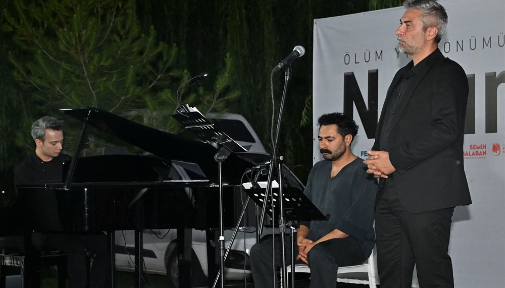 Nazım Hikmet Manisa’da şiir ve müzikle anıldı