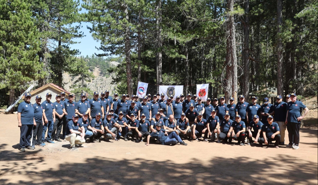Kahraman gaziler Konya Büyükşehir’in kampında buluştu