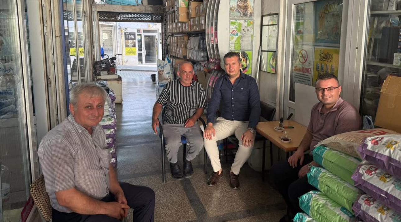 CHP Burdur Milletvekili Akbulut’tan esnaf ziyareti: Talepleri dinledi