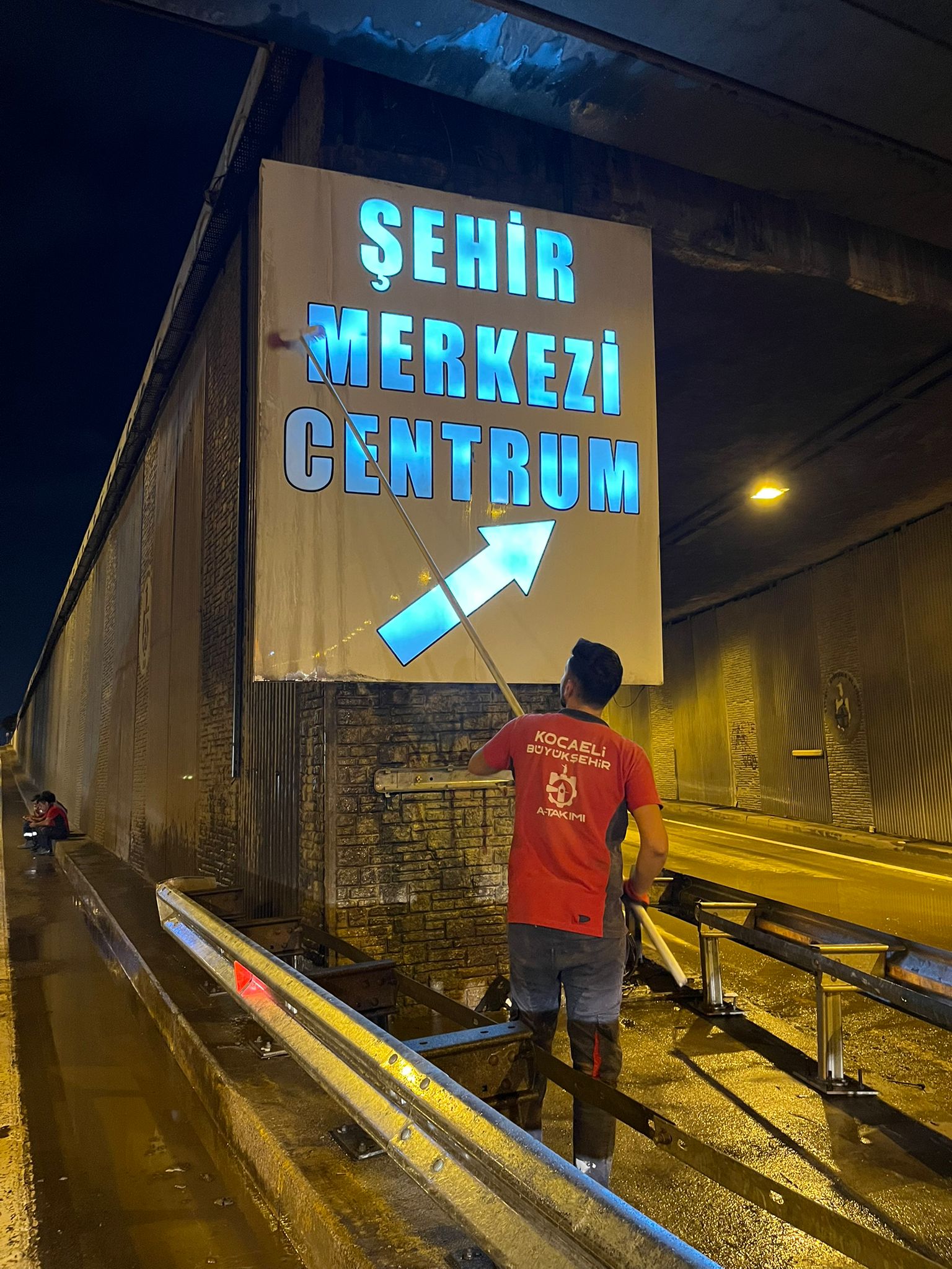 Kocaeli'de SEKA tüneline A Takımı dokunuşu