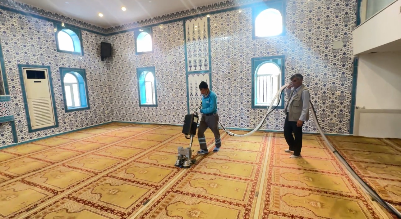 Eyyübiye'de Periyodik Cami temizlikleri devam ediyor