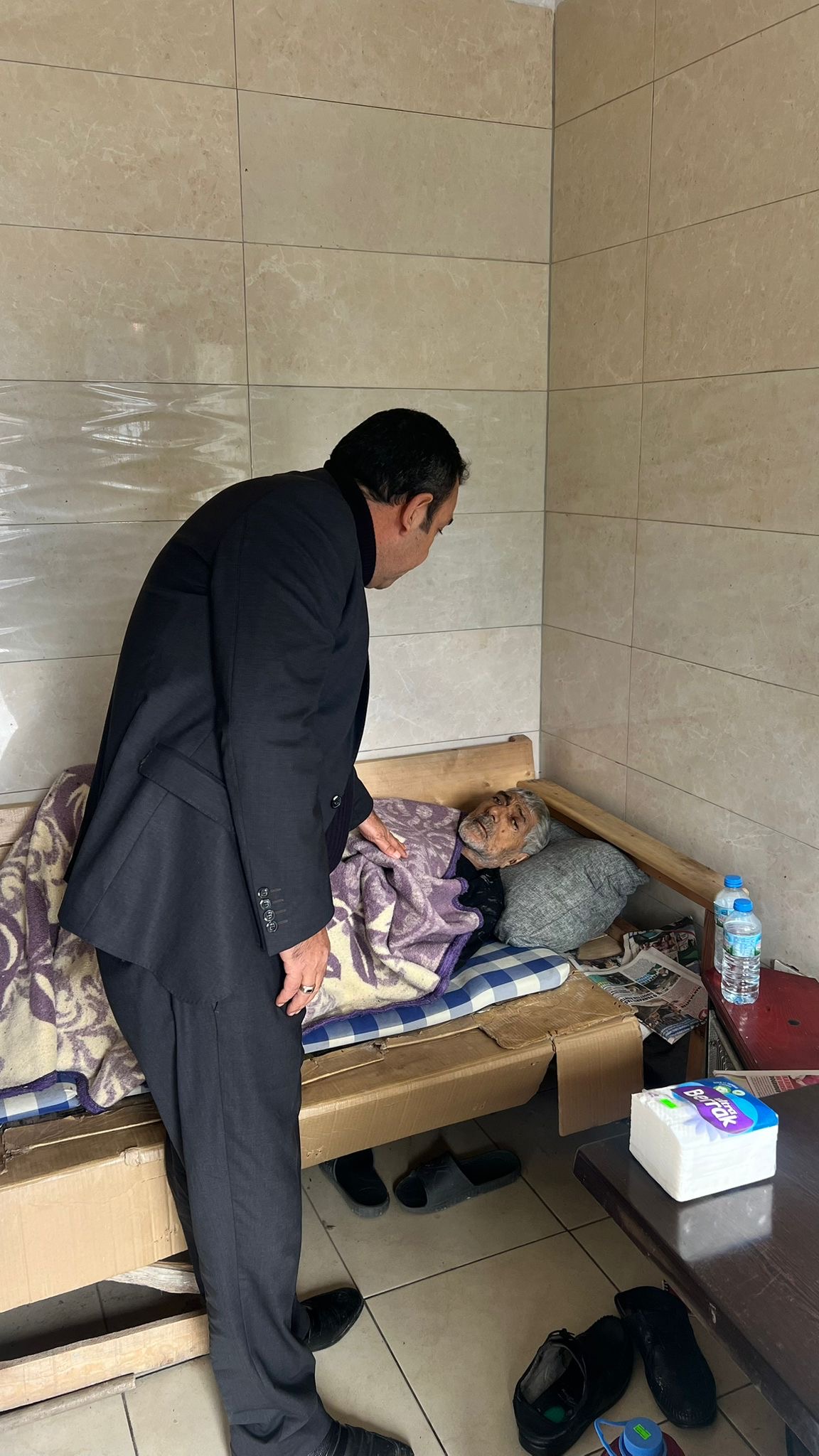 BBP Ortaca’dan 80 yaşındaki Musa Amca’ya şefkat desteği