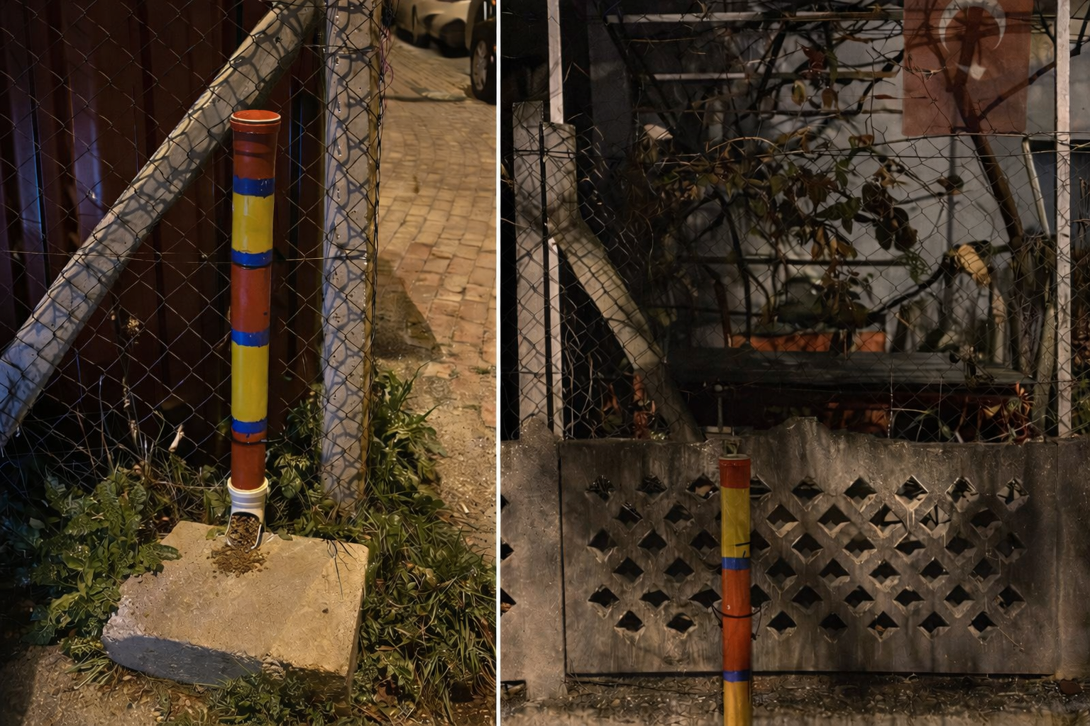 Vatandaş'tan yenilikçi hayvan besleme istasyonu