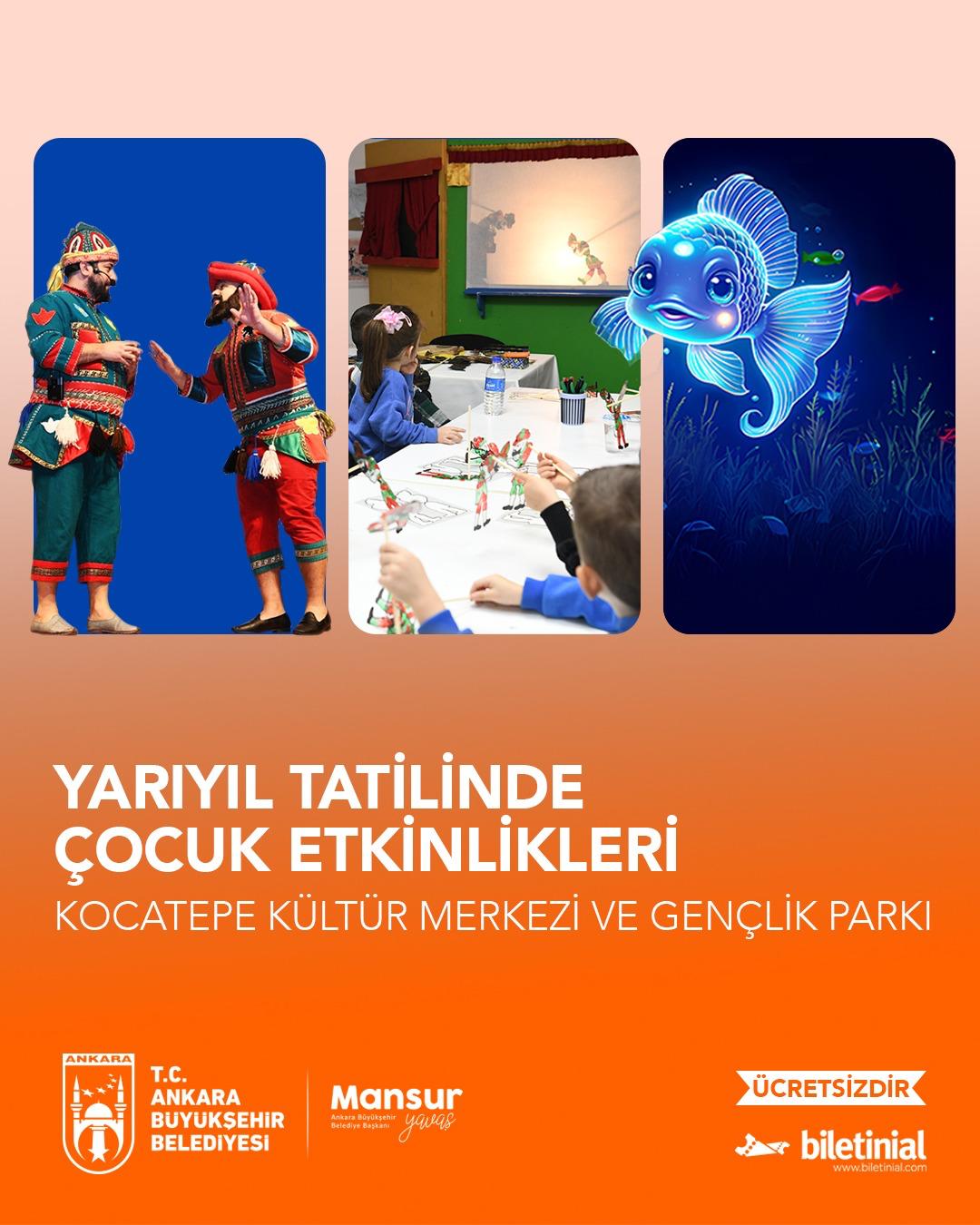 ABB yarıyıl tatilinde çocukları kültür ve sanatla buluşturuyor