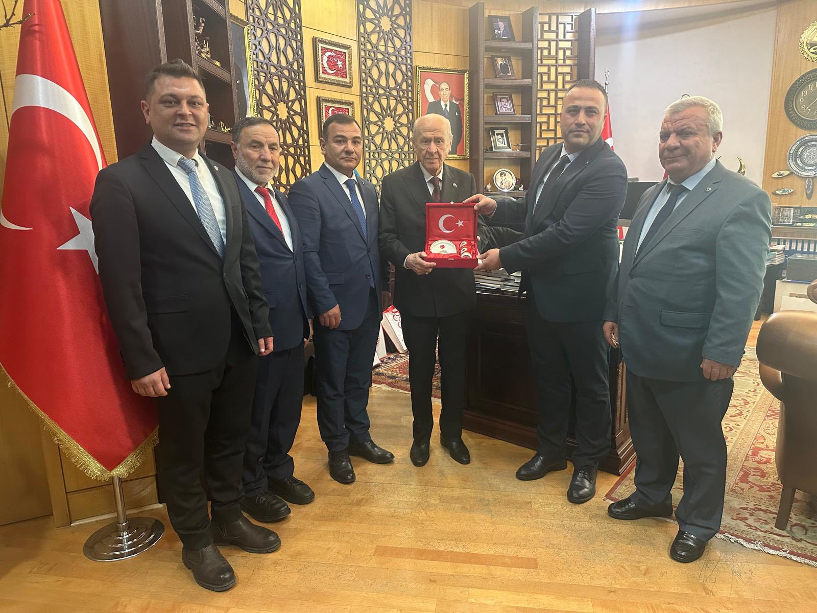 MHP Kırıkkale’den Bahçeli’ye Anlamlı Ziyaret