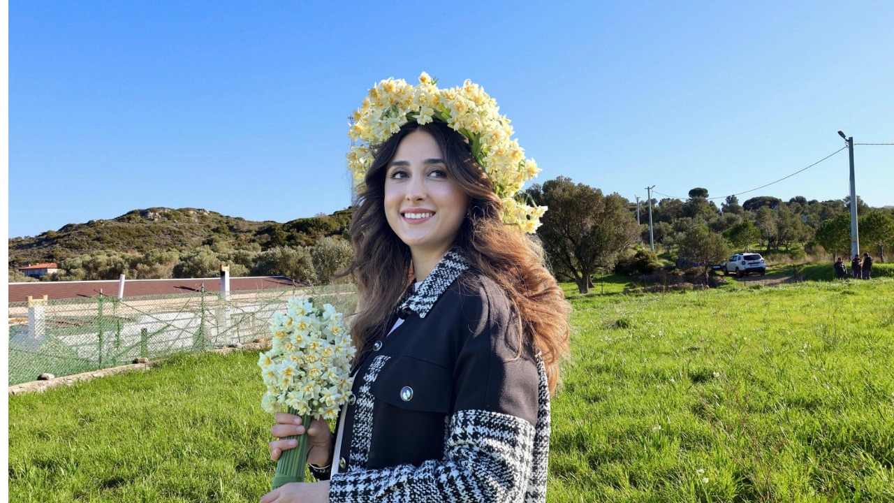 Kaymakam Kızılkaya, üreticilerle nergis hasadına katıldı