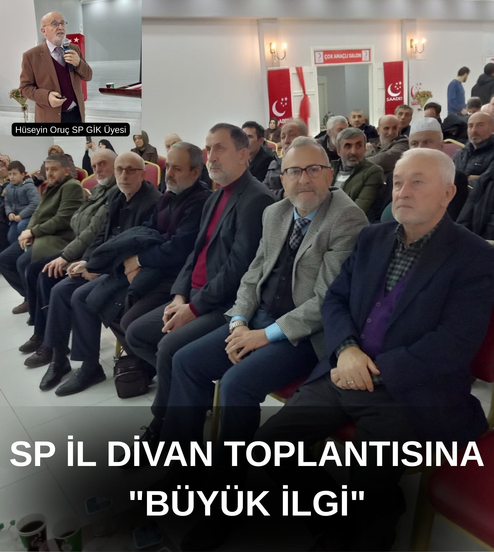 SP  GİK Üyesi Hüseyin Oruç, partisinin hedeflerini anlattı