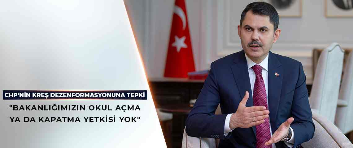 Bakan Kurumdan, CHP'ye Kreş Tepkisi