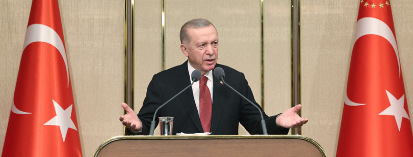 Erdoğan, Muhtarlar Toplantısı'nda konuştu; Şehitlerimizin kanını asla yerde bırakmayacağız