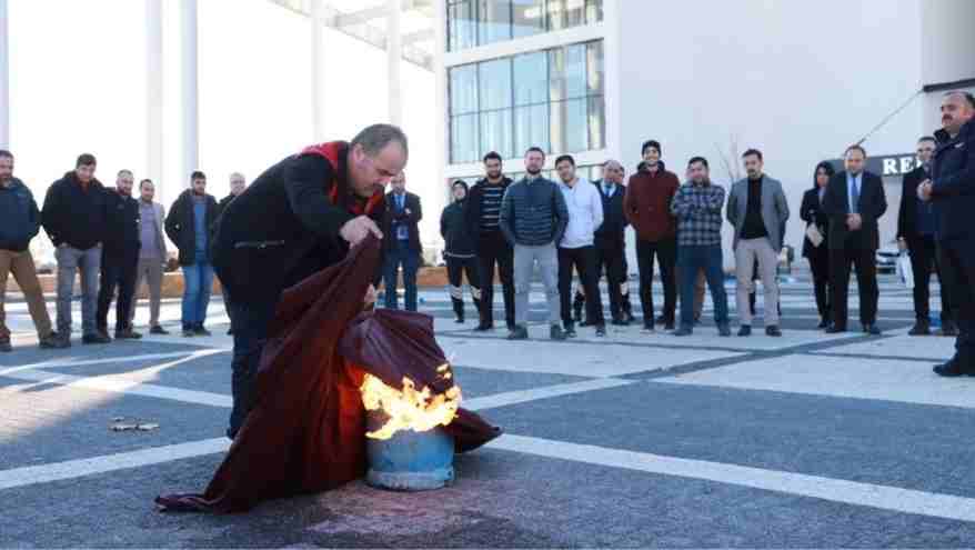 SBTÜ’de yangın ve tahliye tatbikatı