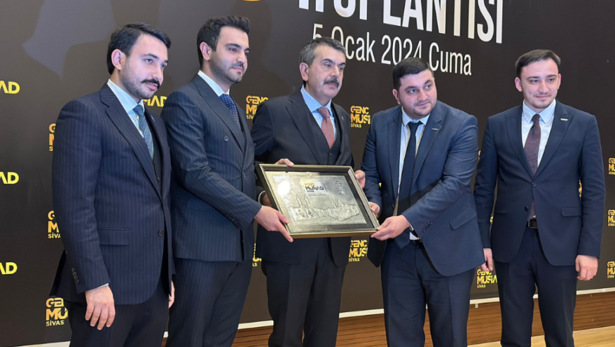 Bakan Yusuf Tekin, Genç MÜSİAD Sivas Genel Kurul Toplantısı'na katıldı