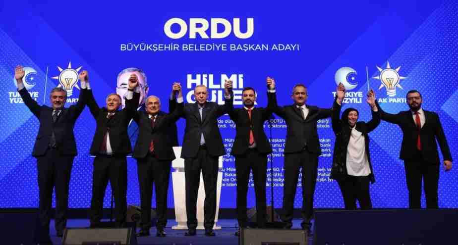 CUMHURBAŞKANI ERDOĞAN, BAŞKAN GÜLER İLE DEVAM DEDİ