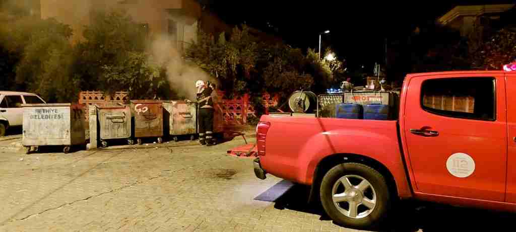 Büyükşehir İtfaiyesi Çöp ve Konteyner Yangınları İçin Uyardı (2)