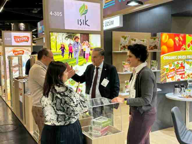 Türk organik gıda sektör temsilcileri Almanya'da boy gösterdi