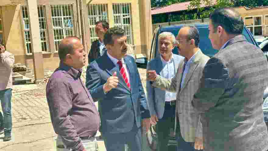 AK Parti Zonguldak Milletvekili Muammer AVCI, Devrek Belediye Başkanı Özcan Ulupınar’ı ziyaret etti (3)