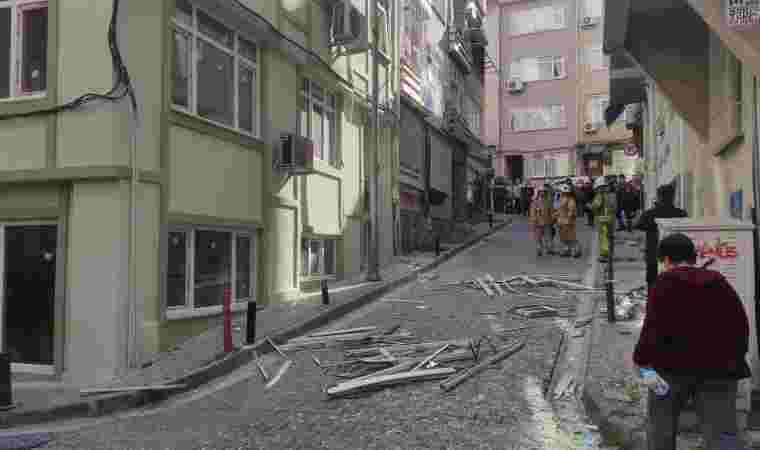 İstanbul'da bir evde doğalgaz patlaması; 1 yaralı