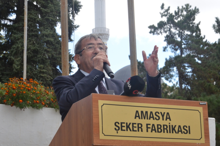 Amasya Pancar Ekicileri Kooperatifi Başkanı seçilen Mustafa Saatcı,teşekkür etti