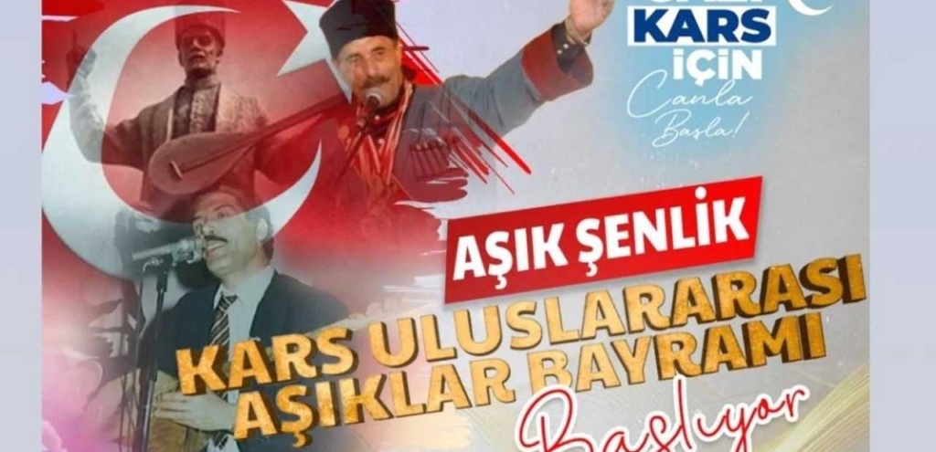 Kars Aşık Şenlik Uluslararası Aşıklar Bayramı Başlıyor