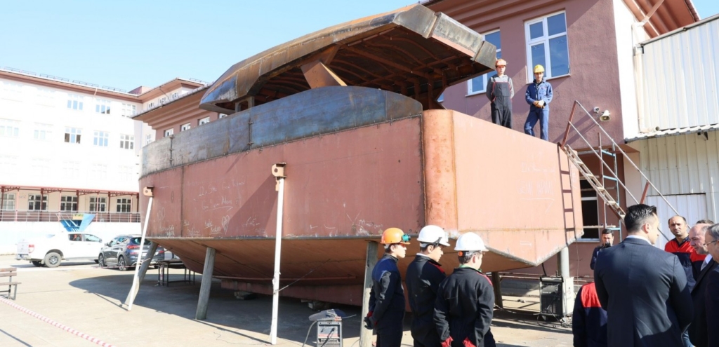 Geleceğin kaptanları, gemi mühendisleri Giresun’da yetişiyor