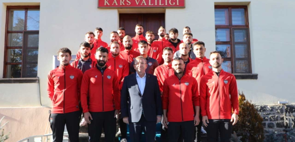 Kars36 Spor’dan Vali Ziya Polat’a destek ziyareti