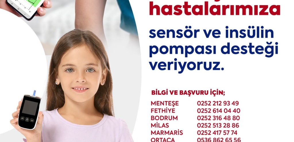 Muğla Büyükşehirden Tip 1 diyabet hastalarına destek