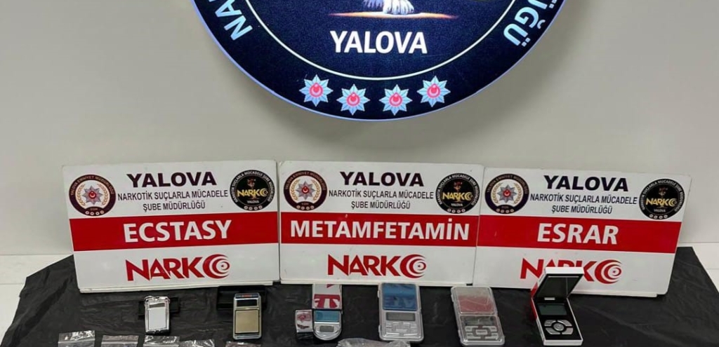 Yalova’da Uyuşturucu Operasyonu: 307 Gram Metamfetamin Ele Geçirildi