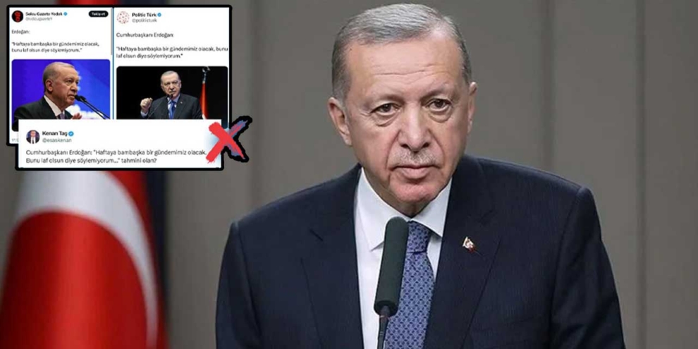 DMM açıkladı: Cumhurbaşkanı Erdoğan’a yönelik algı çalışması çürütüldü