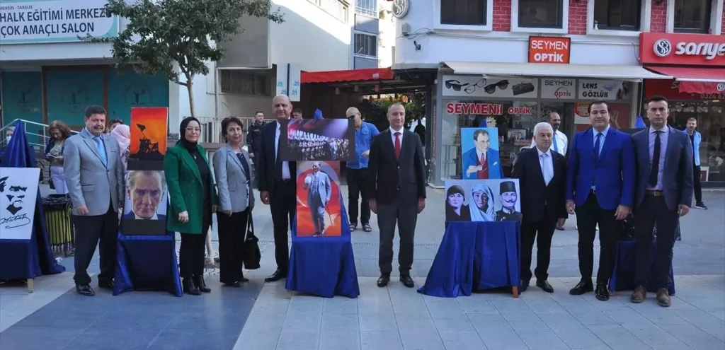 Tarsus’ta Atatürk Sergisi ile 10 Kasım anıldı