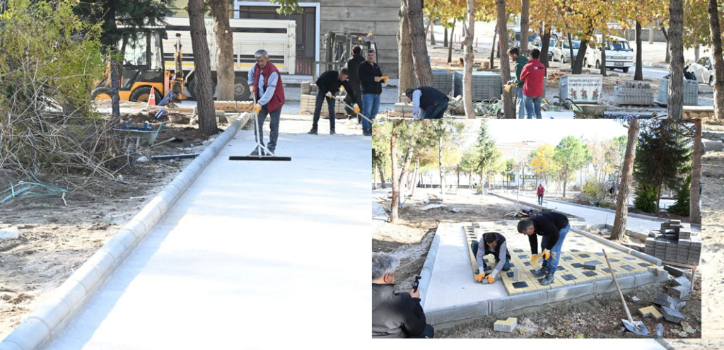 Isparta’da park ve yaşam alanı çalışmaları devam ediyor