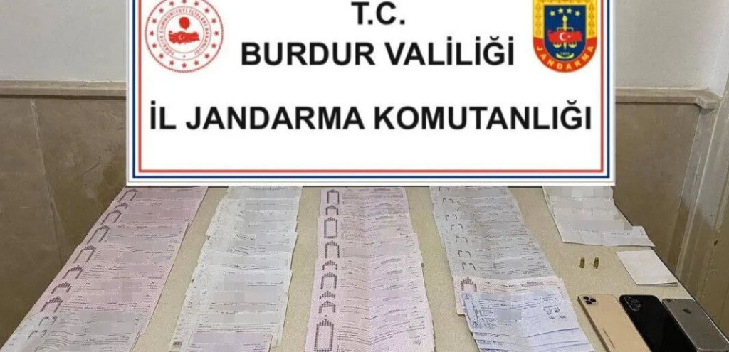 Burdur’da tefecilik operasyonu: 3 gözaltı