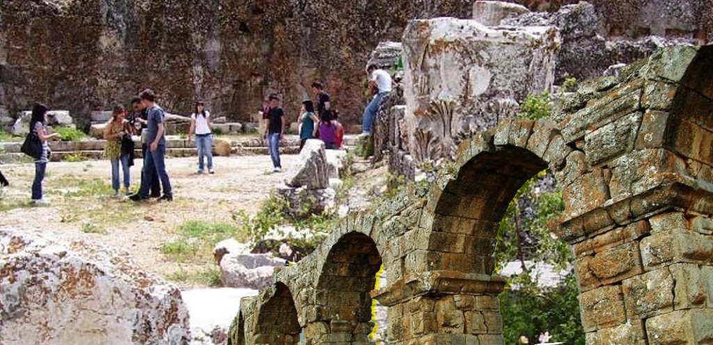 Yalvaç’ta Roma çağı’ndan kalma su kemerleri hala ayakta duruyor